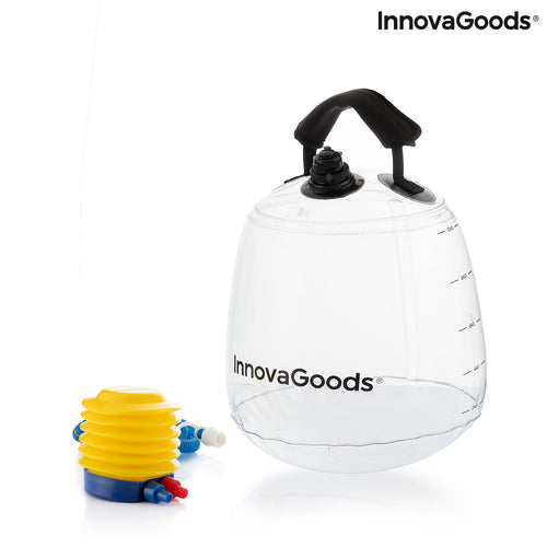 Kettlebell à remplir d'eau pour l'entraînement physique avec son Guide d'Exercices