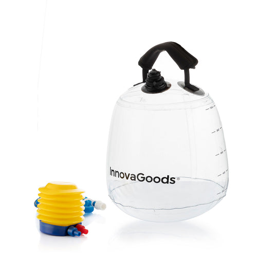 Kettlebell à remplir d'eau pour l'entraînement physique avec son Guide d'Exercices