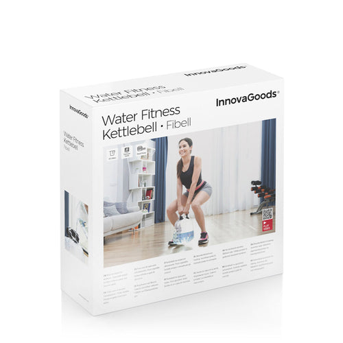 Kettlebell à remplir d'eau pour l'entraînement physique avec son Guide d'Exercices