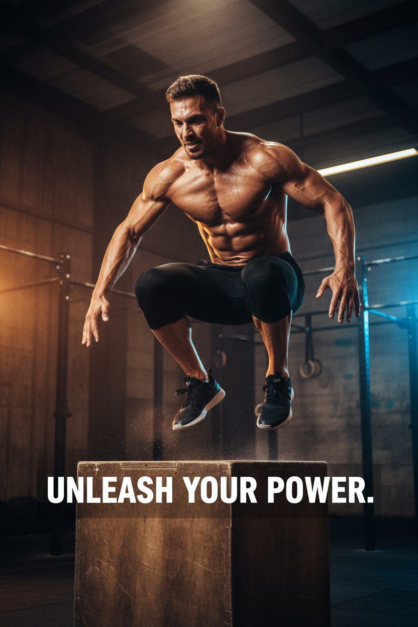 Homme force et vitalité sport